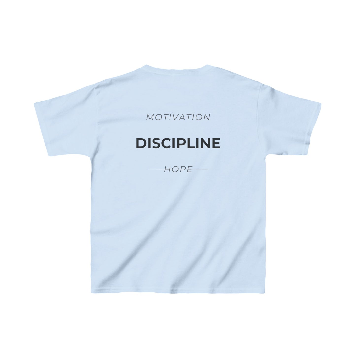 Discipline Backprint- Kid's T-shirt