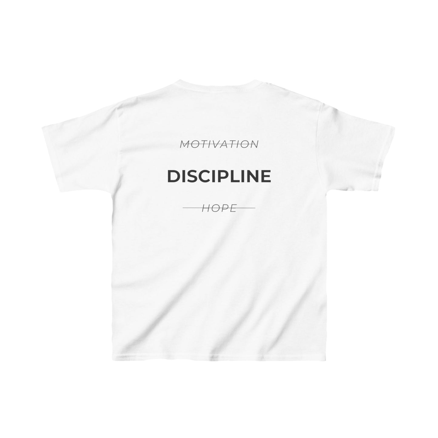 Discipline Backprint- Kid's T-shirt